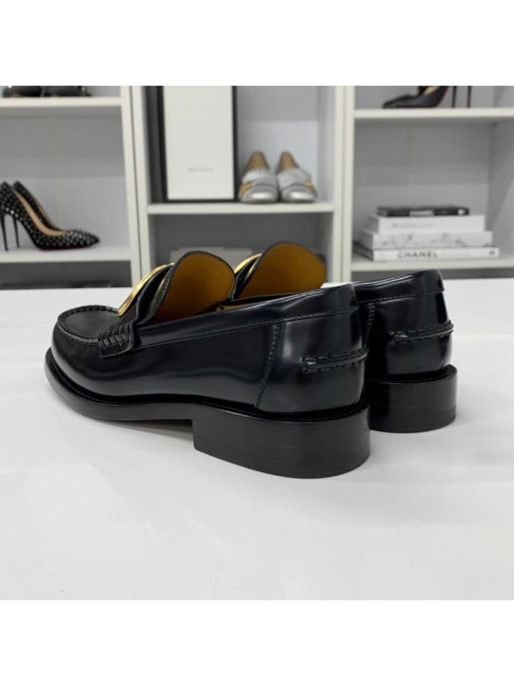 Dior Forever CD Logo Plate Loafers - Picture 4 of 9